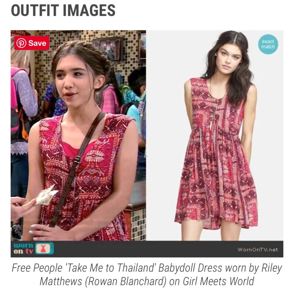 Free People Take Me To Thailand Babydoll Dress